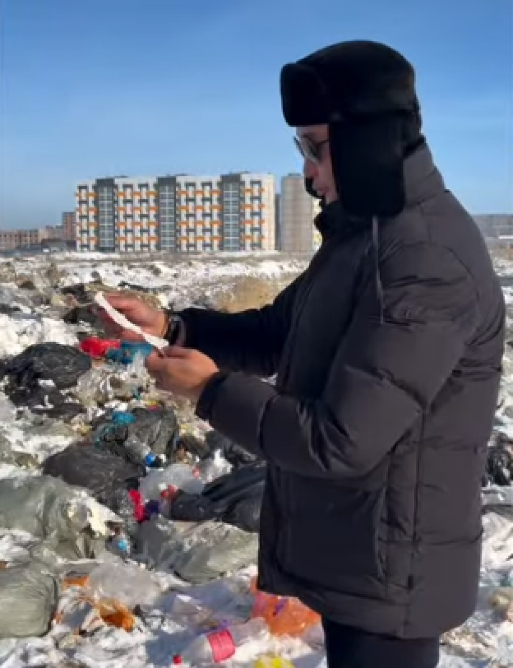 Қарағандыда кезекті заңсыз қоқыс тасталды