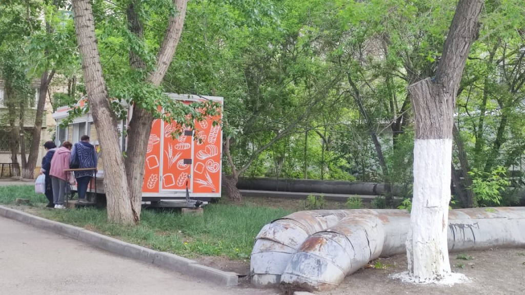 В Караганде павильон 