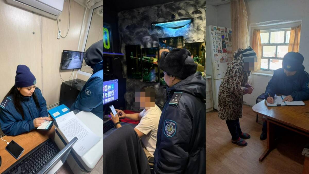 Екі түнде 133 жасөспірім: балалар қауіпсіздігін ауқымды тексеру Қарағанды облысында өтуде