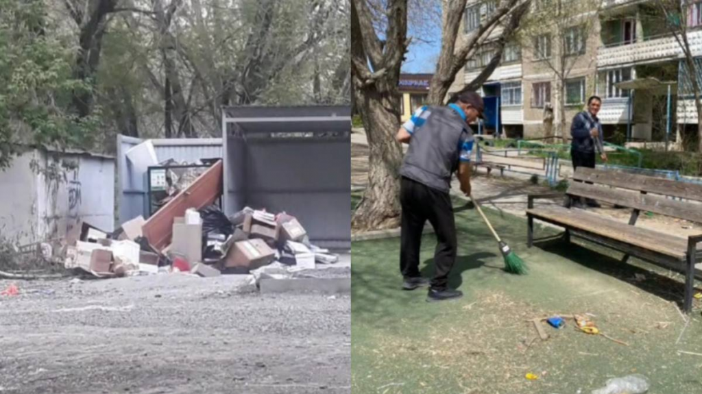 Полицейские и жители ликвидировали 180 несанкционированных свалок в Карагандинской области