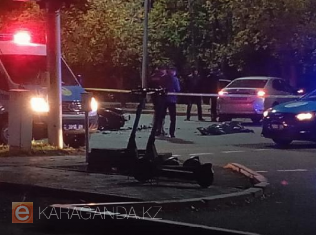 В Караганде в ДТП погиб водитель скутера