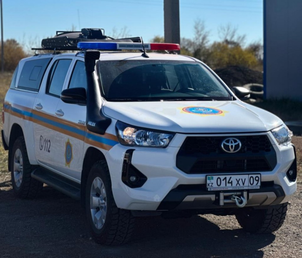 Новый автомобиль связи появился у карагандинских спасателей