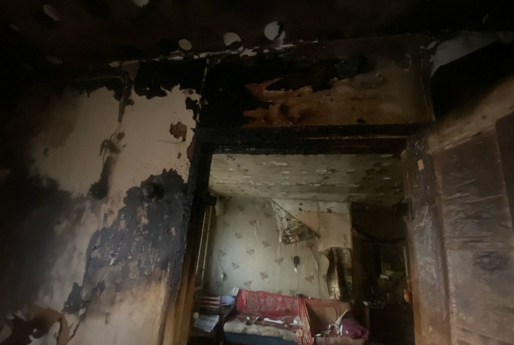 В Темиртау мужчина надышался дымом во время пожара