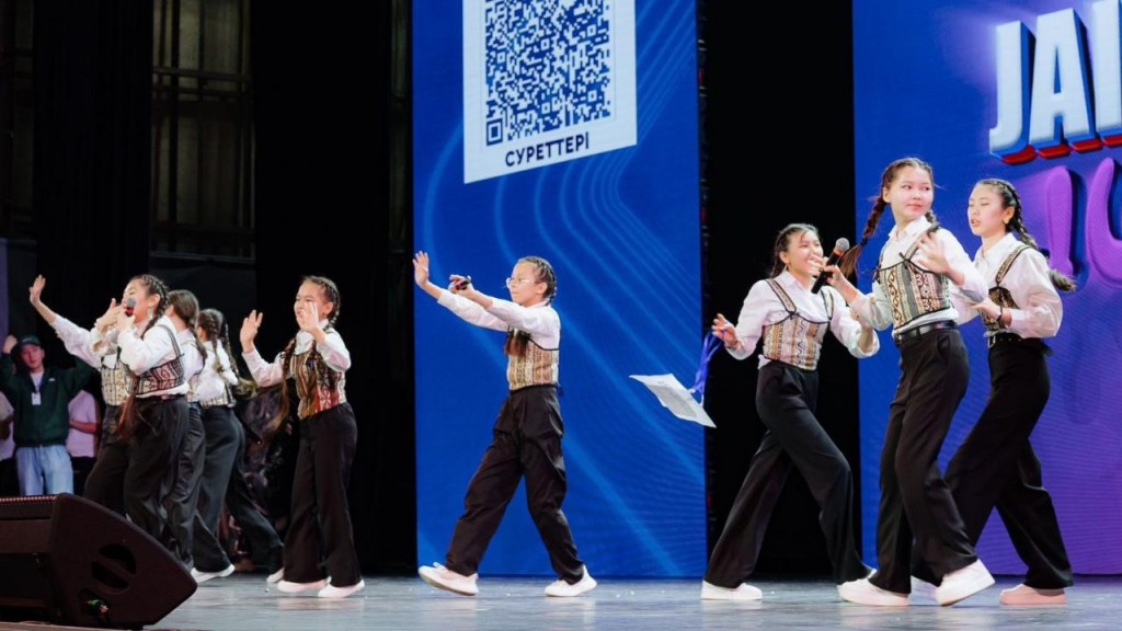 Команда девочек из Бухаржырауского района представляет область на республиканской игре «Жайдарман»