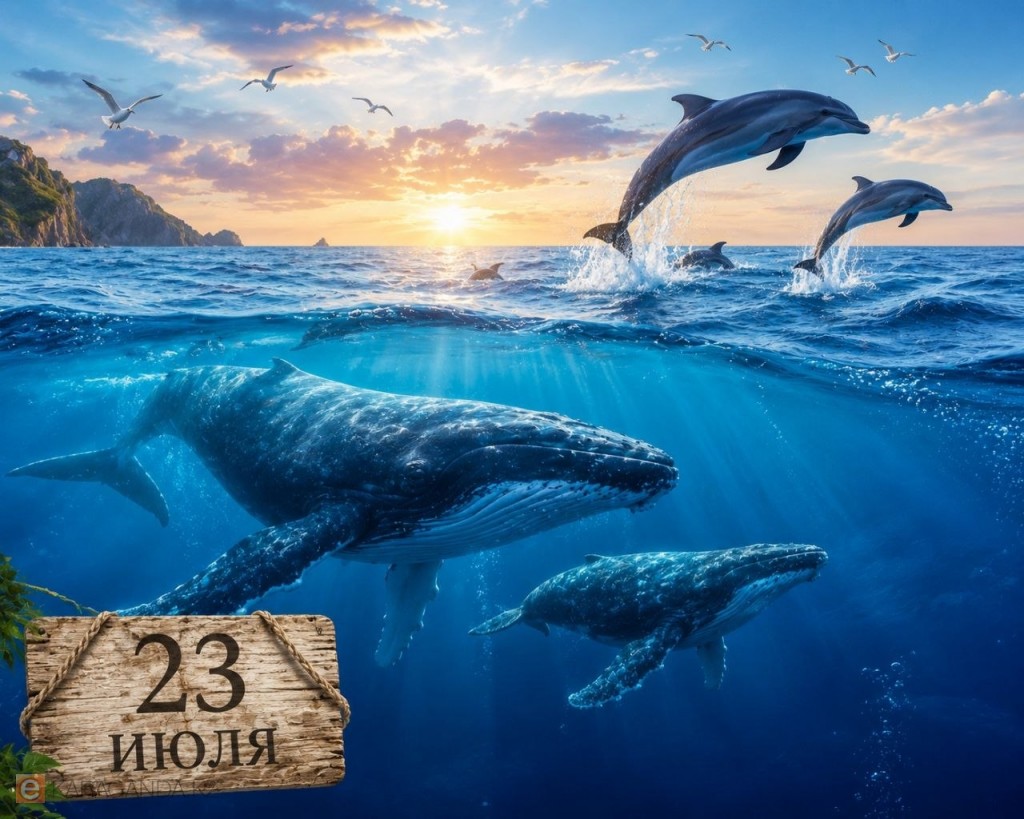 Всемирный день китов и дельфинов: 23 июля в датах и событиях