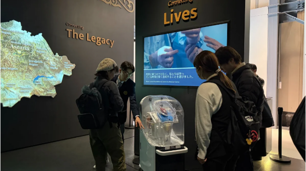 Казахстанская разработка для трансплантации сердца представлена на Expo-2025 в Японии