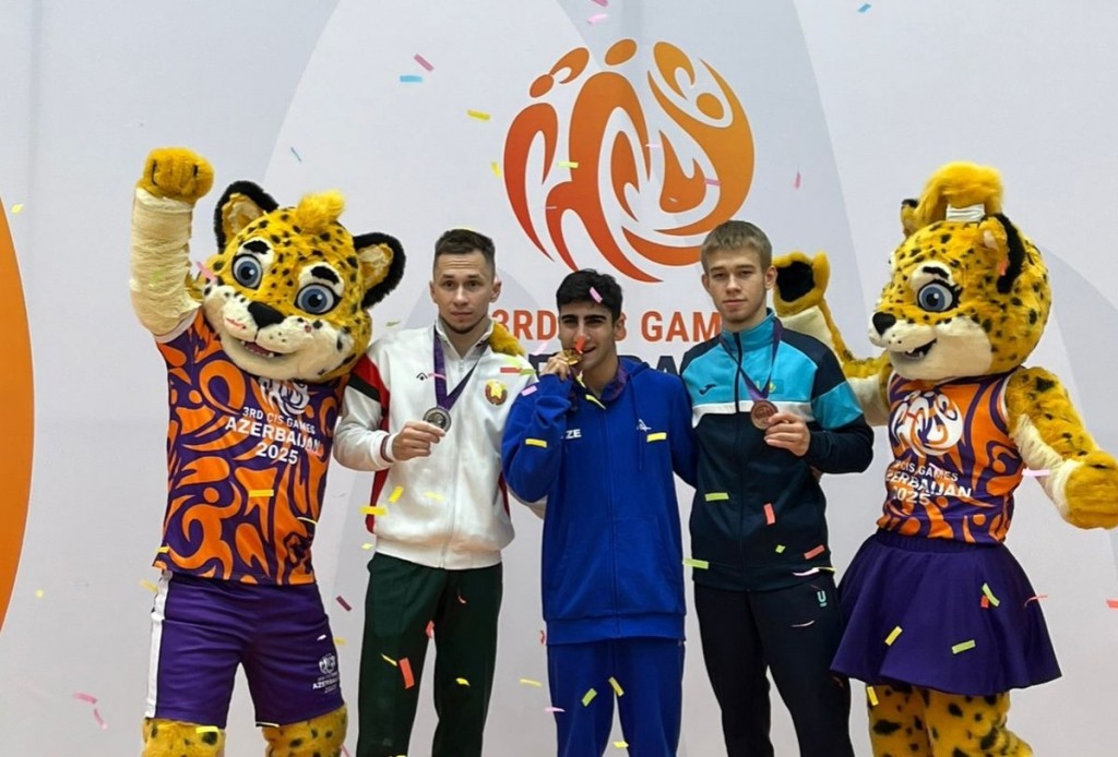 Две бронзовые медали завоевали карагандинские батутисты на Играх стран СНГ