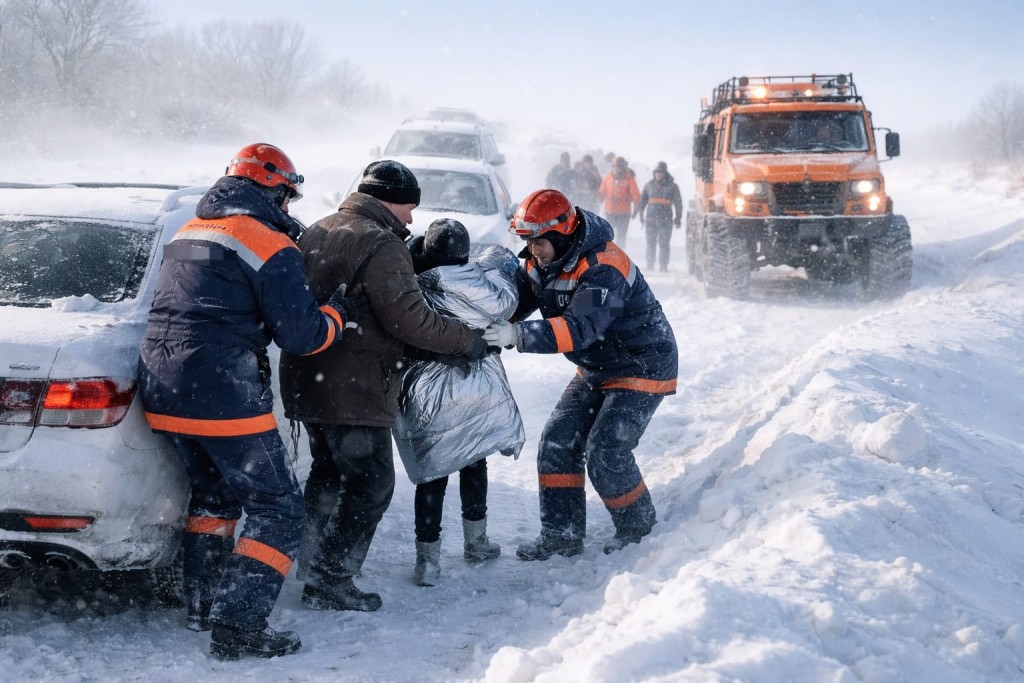 В Карагандинской области из снежных заносов спасли еще 30 человек