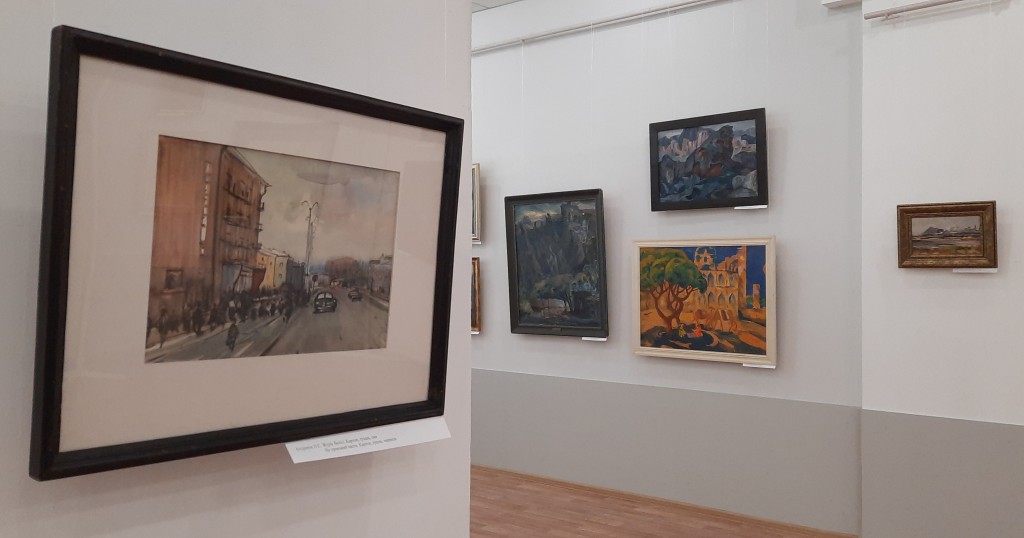 В Караганде открылась выставка к 100-летию Павла Андриюка, Петра Антоненко и Саркиса Саносяна