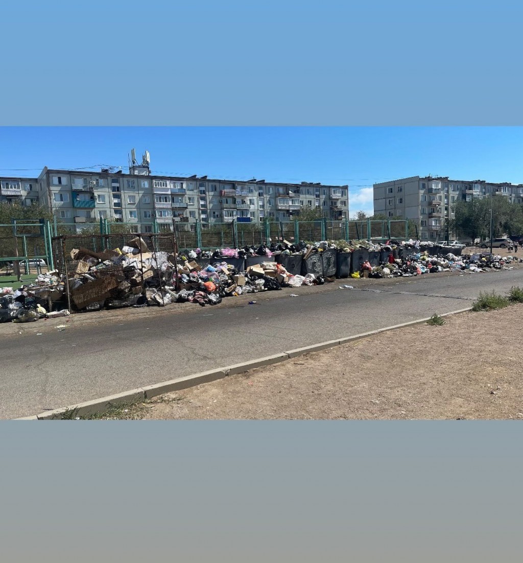На 600 тысяч тенге оштрафовали коммунальщиков в Балхаше за горы мусора