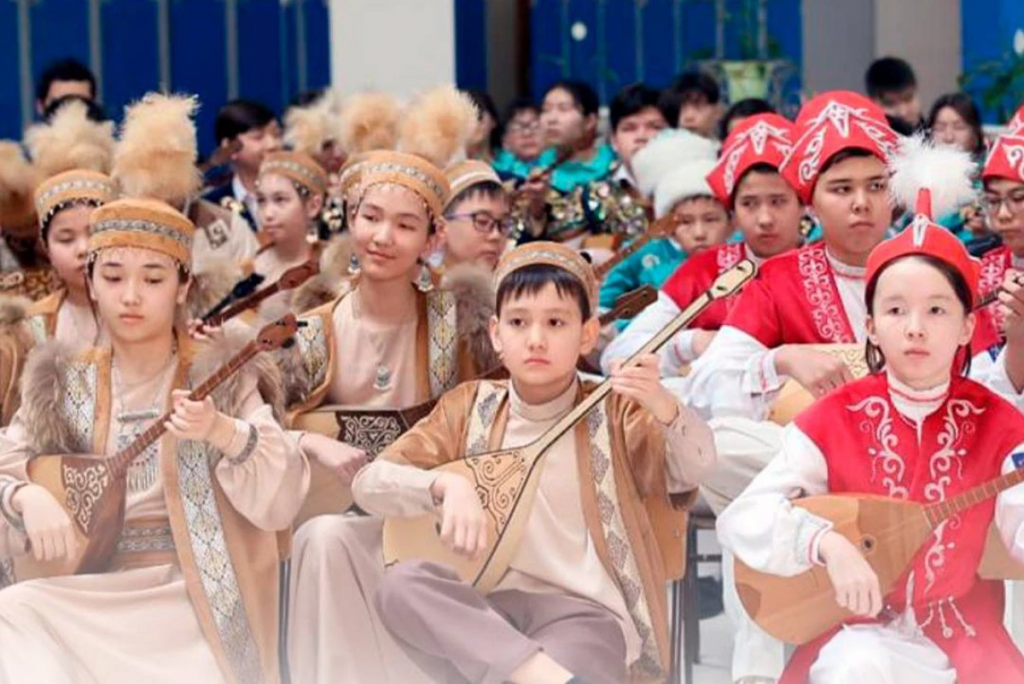Казахстанские школьники одновременно исполнят кюи к празднованию Наурыза