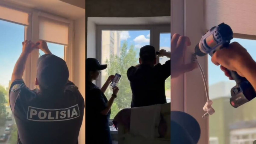 Профилактику детского травматизма усилили в Караганде: семьям установили оконные блокираторы