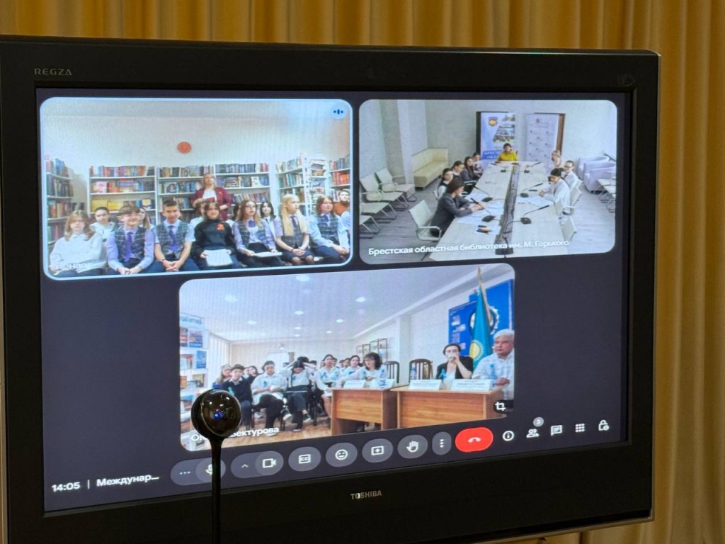 История Победы объединила три страны: Караганда провела международный видеомост