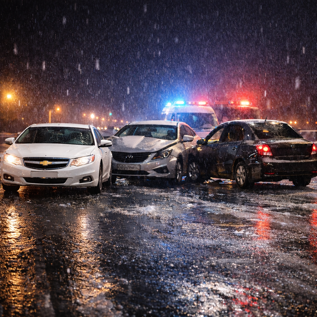 Тройное ДТП на трассе Алматы – Екатеринбург: пострадали два человека