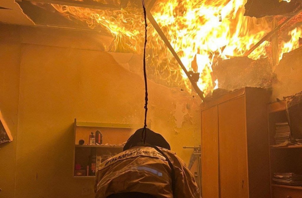 15 пожаров вспыхнуло в Карагандинской области за выходные