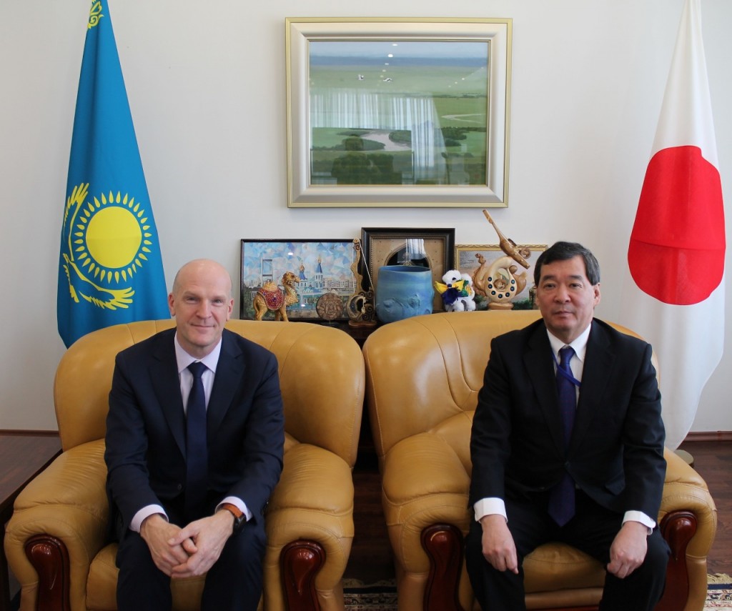 Посол Японии в Казахстане и Директор Takeda обсудили инновационные проекты в области редких заболеваний