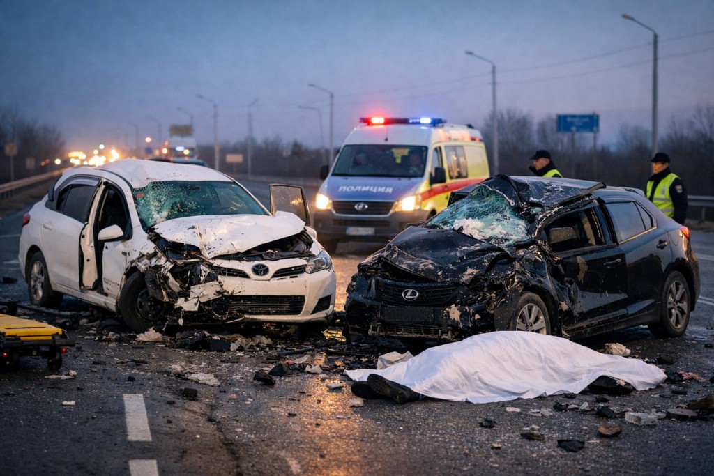 Қарағандыдағы 15-ші магистральда апат болды