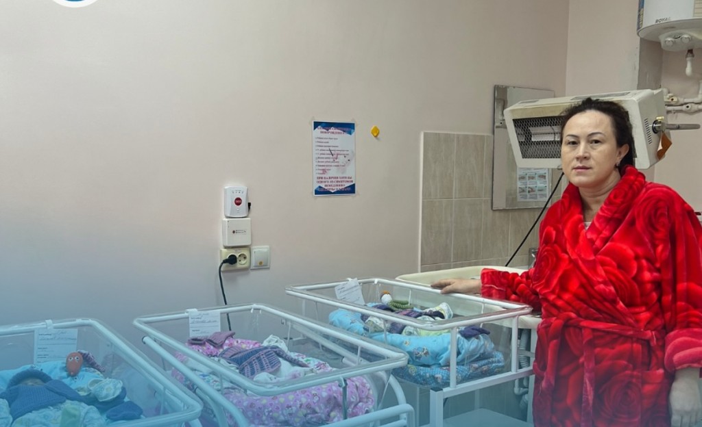 В Караганде родилась тройня