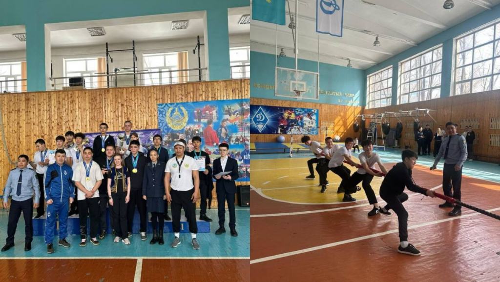 Қарағандыда мектеп және колледж оқушылары арасында спорттық турнир өтті