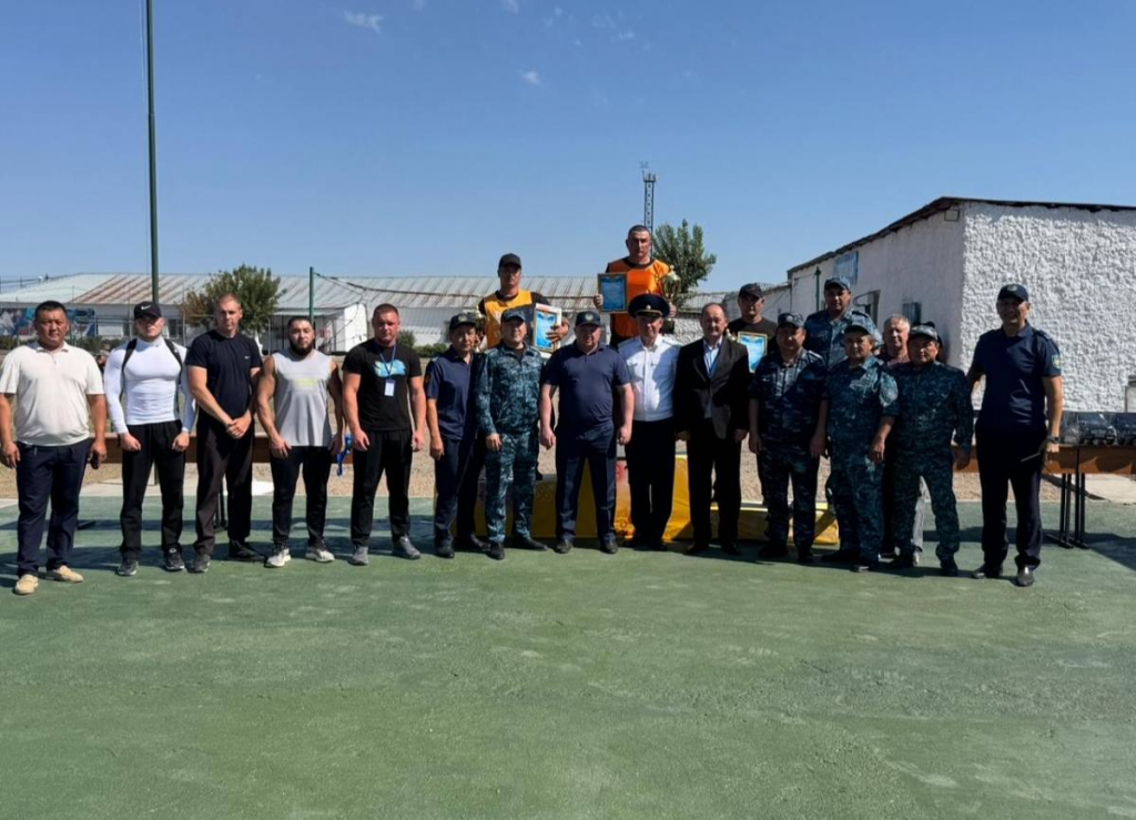 Чемпионат по силовым видам спорта прошел в учреждении УИС по Карагандинской области