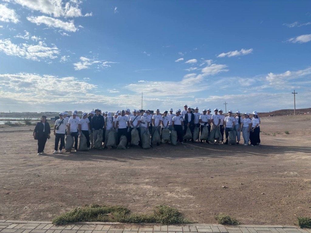 В Балхаше прошла экологическая акция «Берегите воду!»