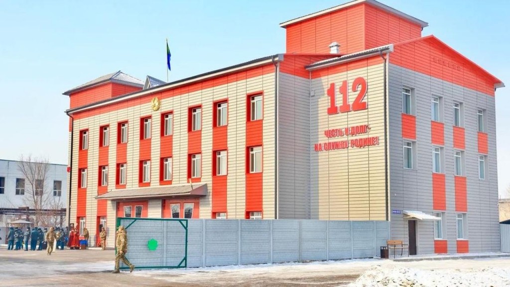 Новое пожарное депо открыли в Темиртау