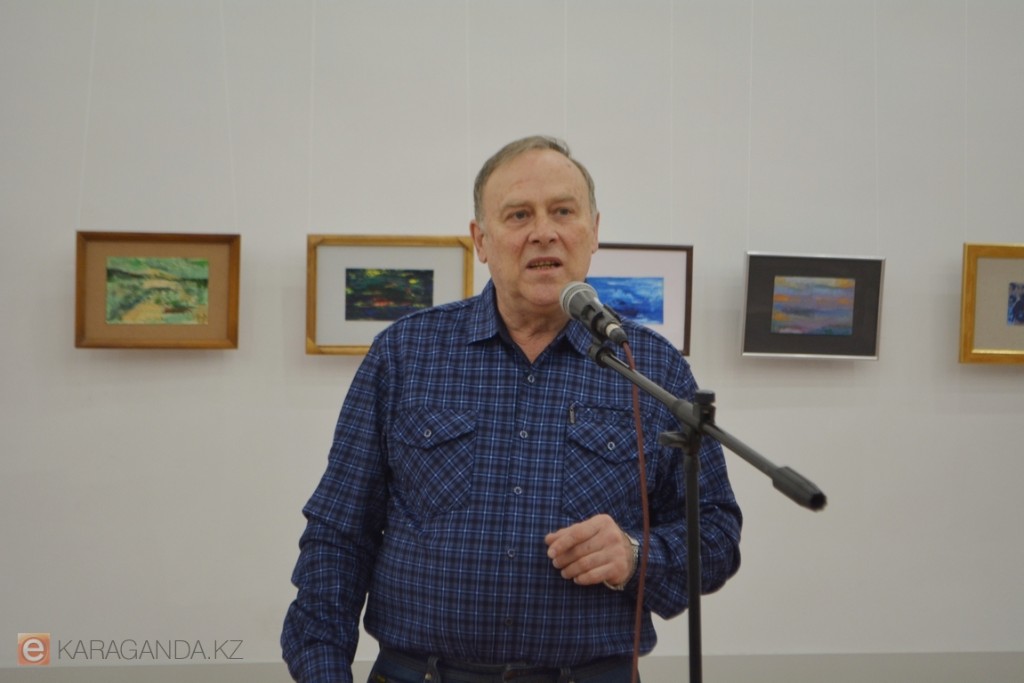 «Моя 65-я весна»: карагандинцев приглашают на новую выставку Виктора Арента