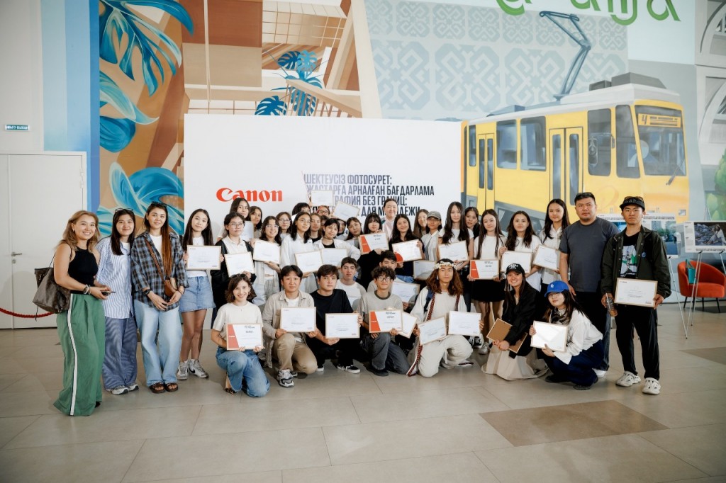 Canon впервые открывает Программу для молодежи в Казахстане: Фотовыставка и видео скрининг юных талантов состоялись в Алматы