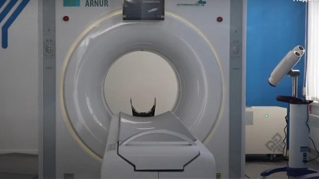 Теміртау ауруханасында жаңа компьютерлік томограф орнатылды