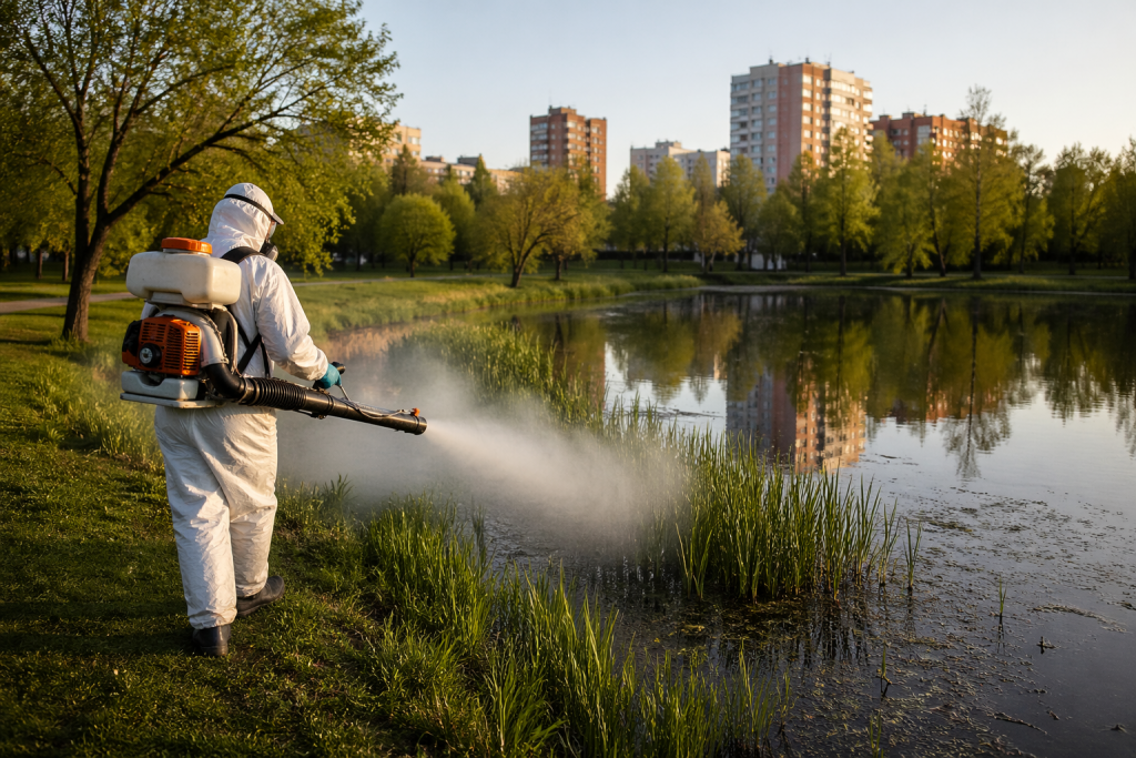 Когда в Караганде начнут травить комаров и не опоздают ли с обработкой?