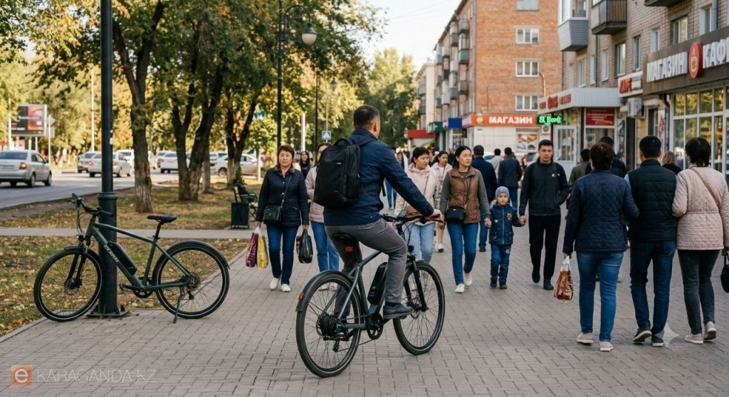 Электровелосипедам не место на тротуарах: в МВД предупредили казахстанцев