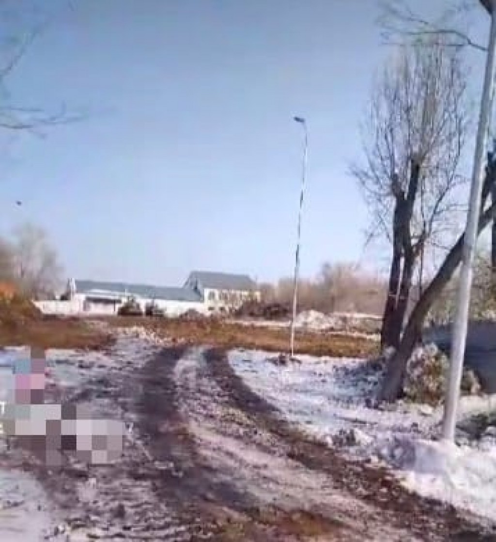 Қарағандыда мектеп салу үшін ағаштар кесілді