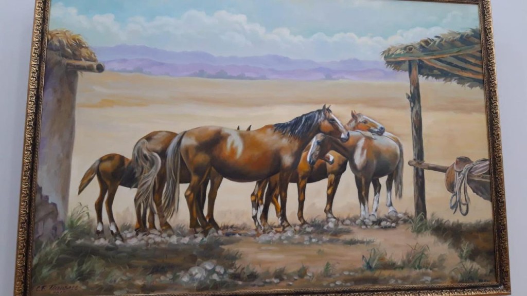 «Ертіс даласы»: В Карагандинском музее изо экспонируются работы павлодарских художников