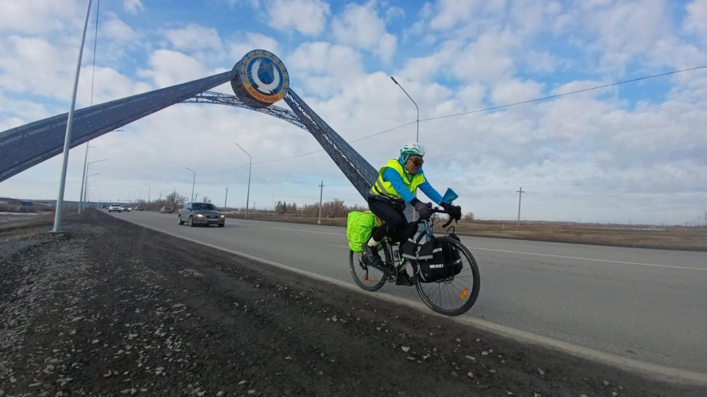 «Железный человек» побывал в Караганде