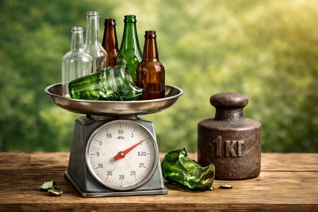 Бутылки и банки за деньги: в Караганде запустили приём стеклотары