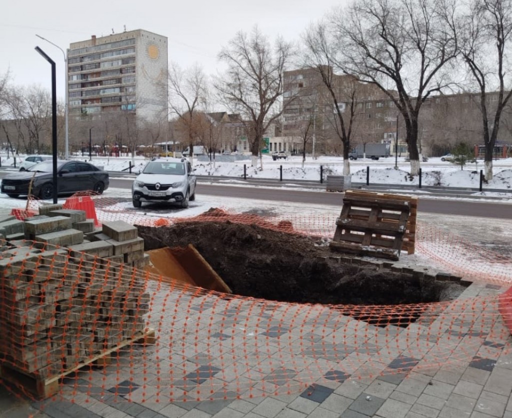 В Темиртау участок по Металлургов от Абая до Республики вскроют снова в следующем году