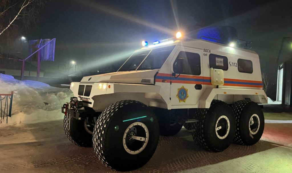 Автопарк спасателей Карагандинской области пополнился новой техникой