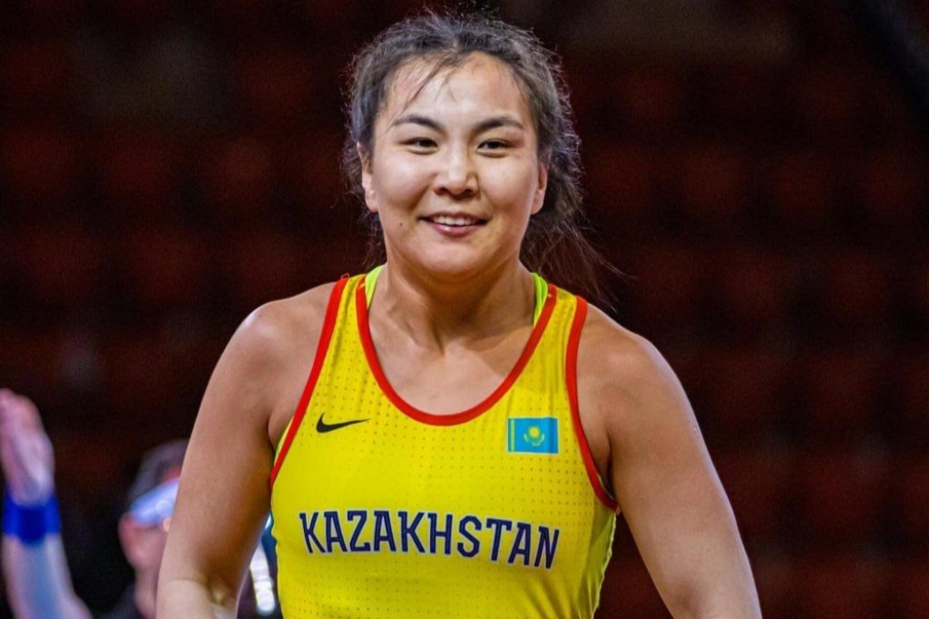 Спортсменка из Караганды завоевала золото международного турнира по борьбе