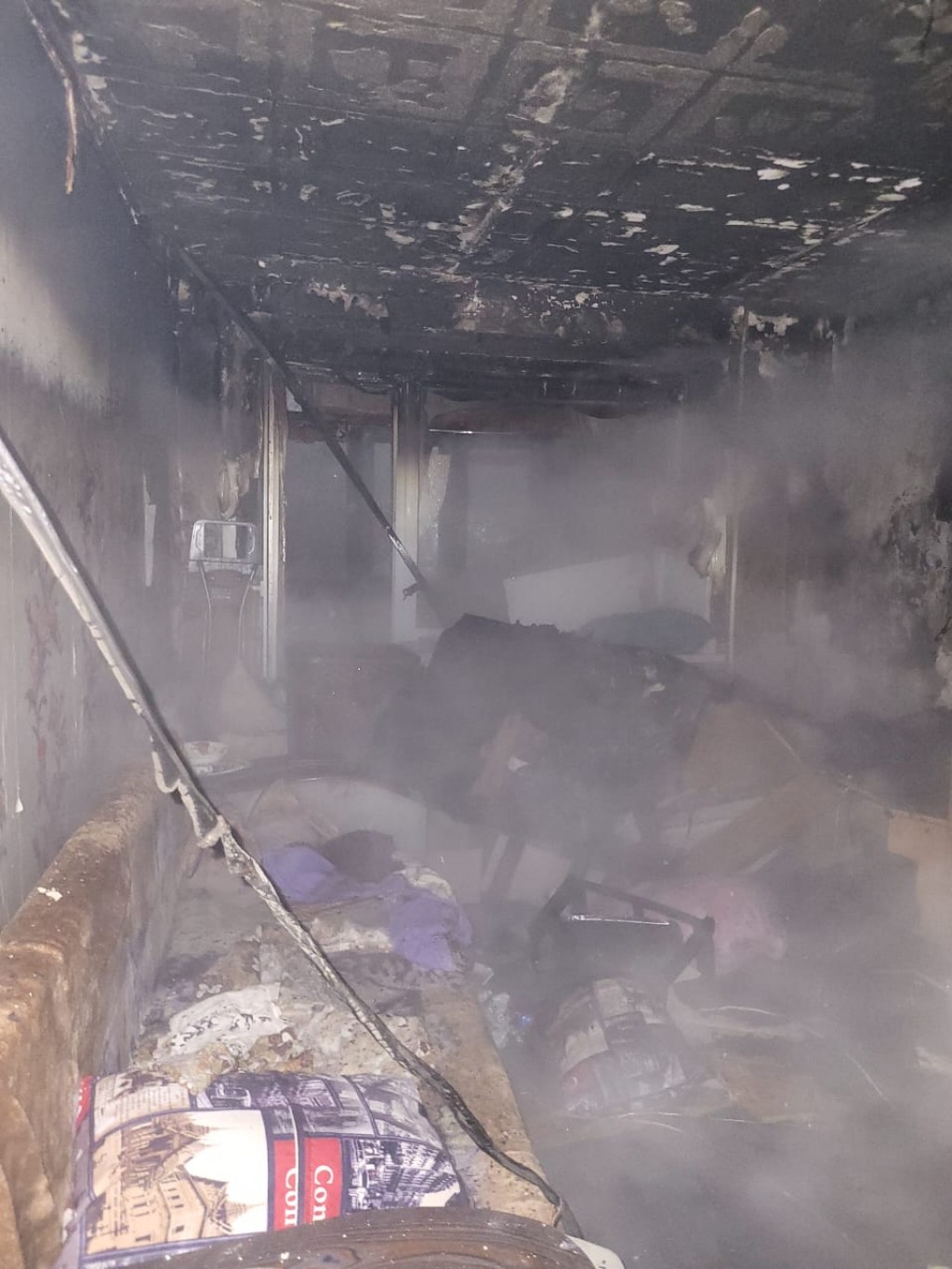 Женщина насмерть отравилась угарным газом во время пожара в Темиртау