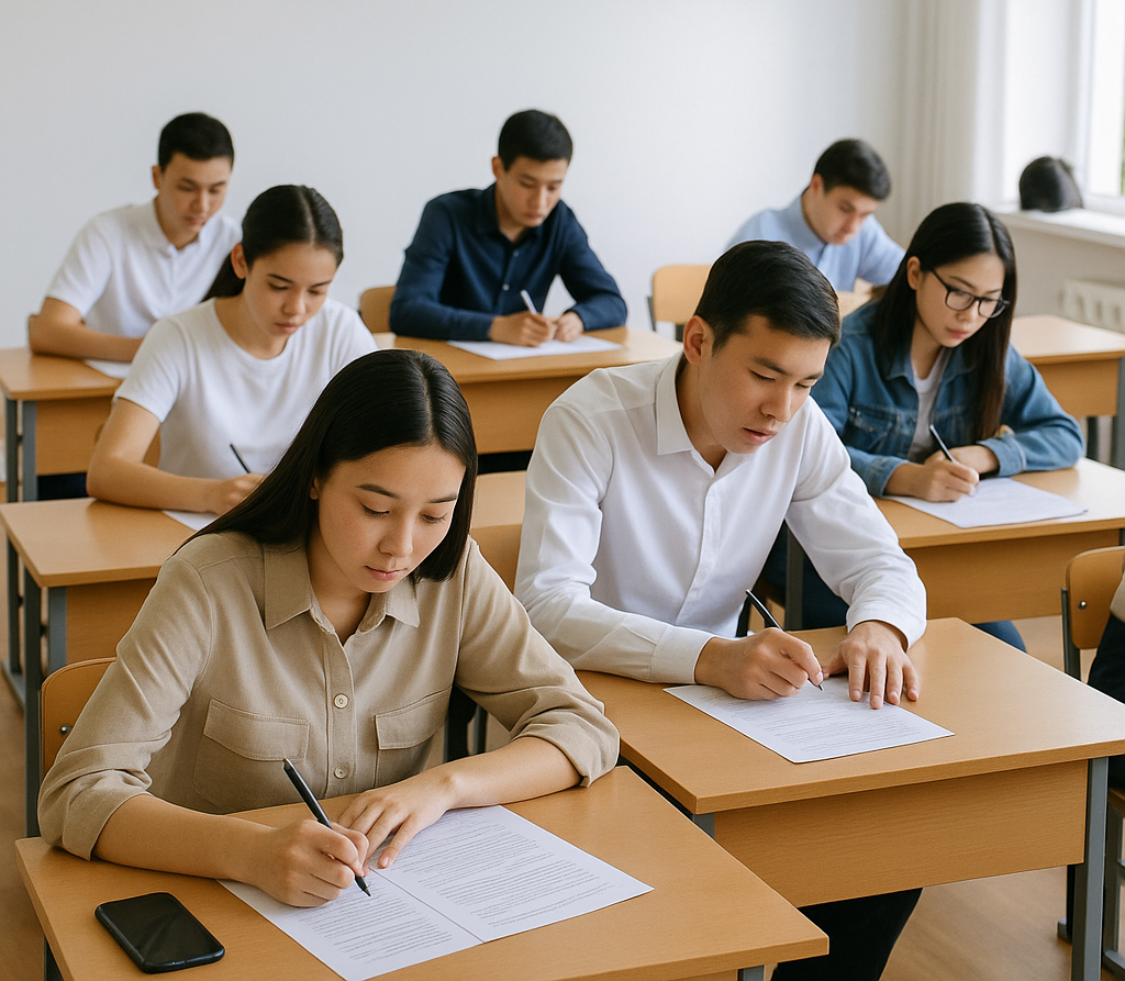 Основное ЕНТ в Карагандинской области сдают почти 7,5 тысячи выпускников