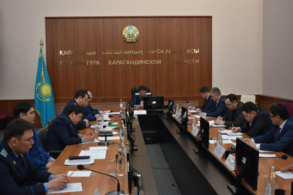 Прокуратурой области проведено заседание Коллегии по вопросу соблюдения жилищных прав граждан