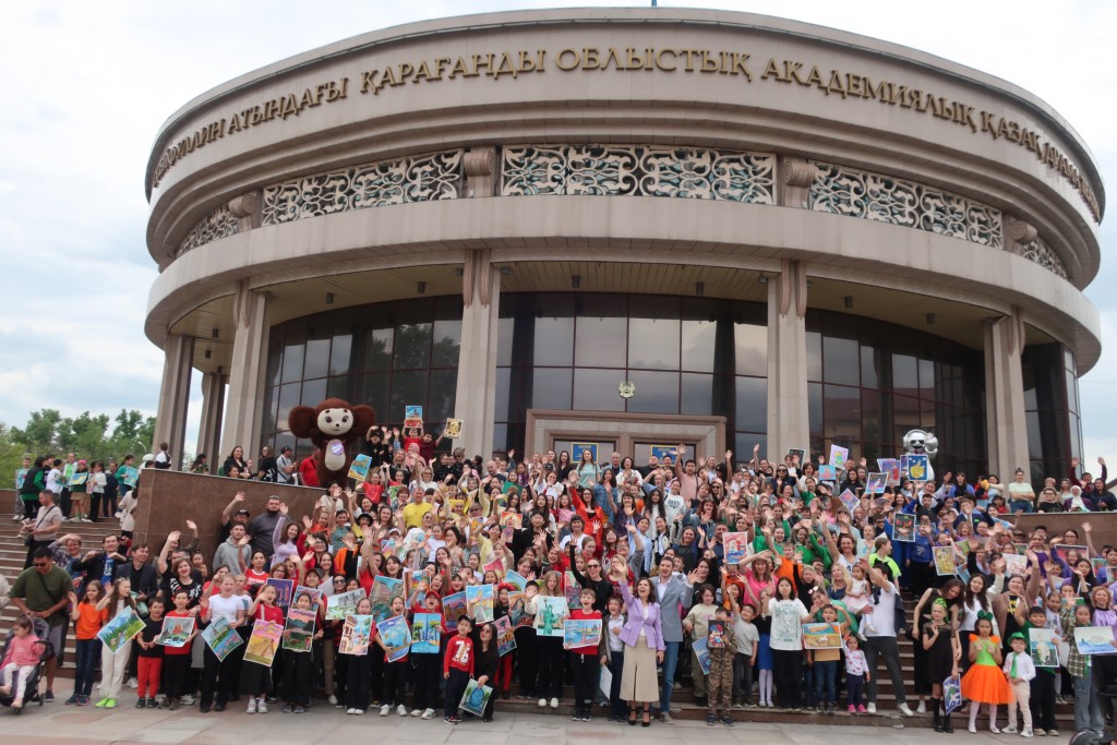 Отчётный смотр Центра интеллектуального и творческого развития «НаТВОРИм» прошёл в Караганде