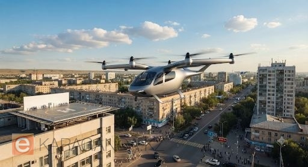 К подъезду не подлетит: как в Казахстане будет работать аэротакси