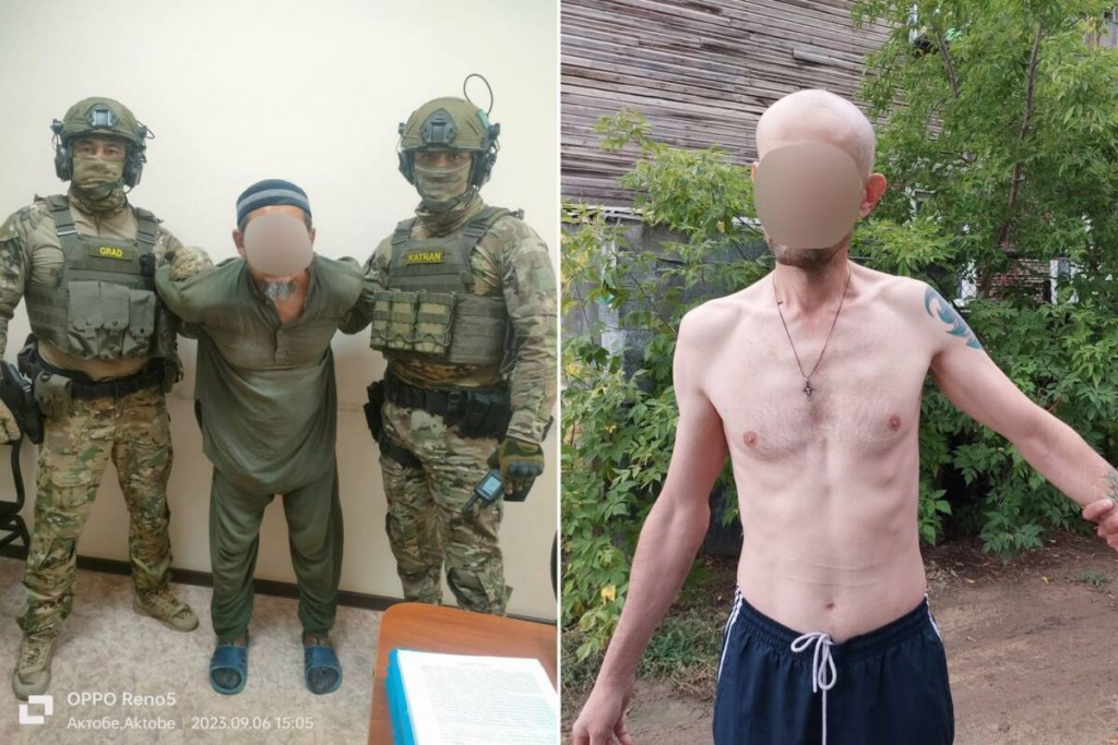 МВД показало задержанных беглых преступников