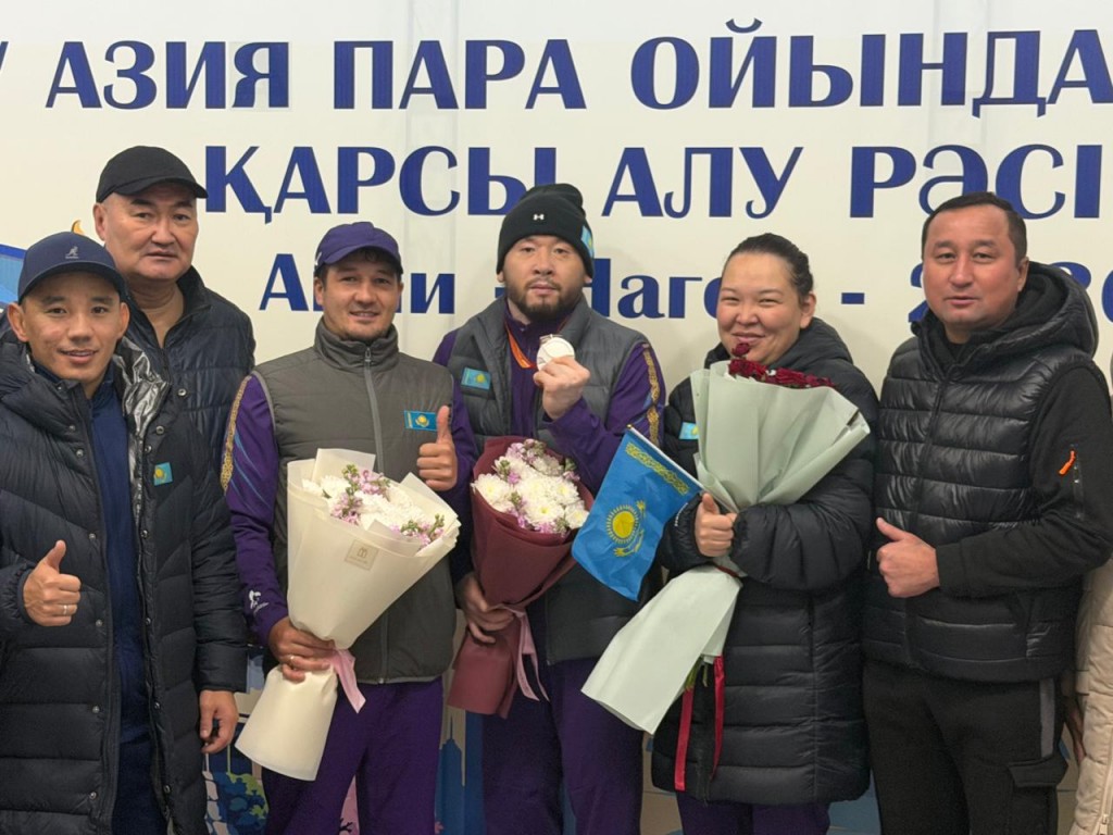 «Главная цель – Паралимпиада»: в Караганде встретили серебряного призера Параазиатских игр