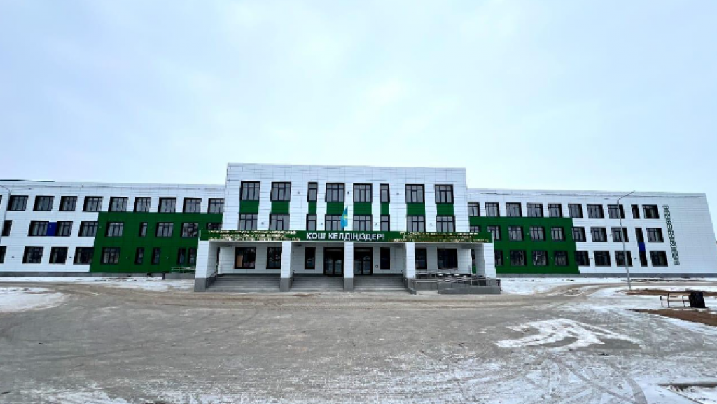 Комфортную школу на 900 мест построили в Балхаше