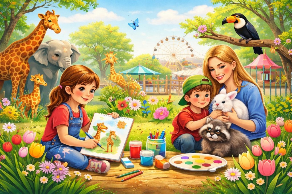 В карагандинском зоопарке объявили конкурс рисунков к 8 Марта