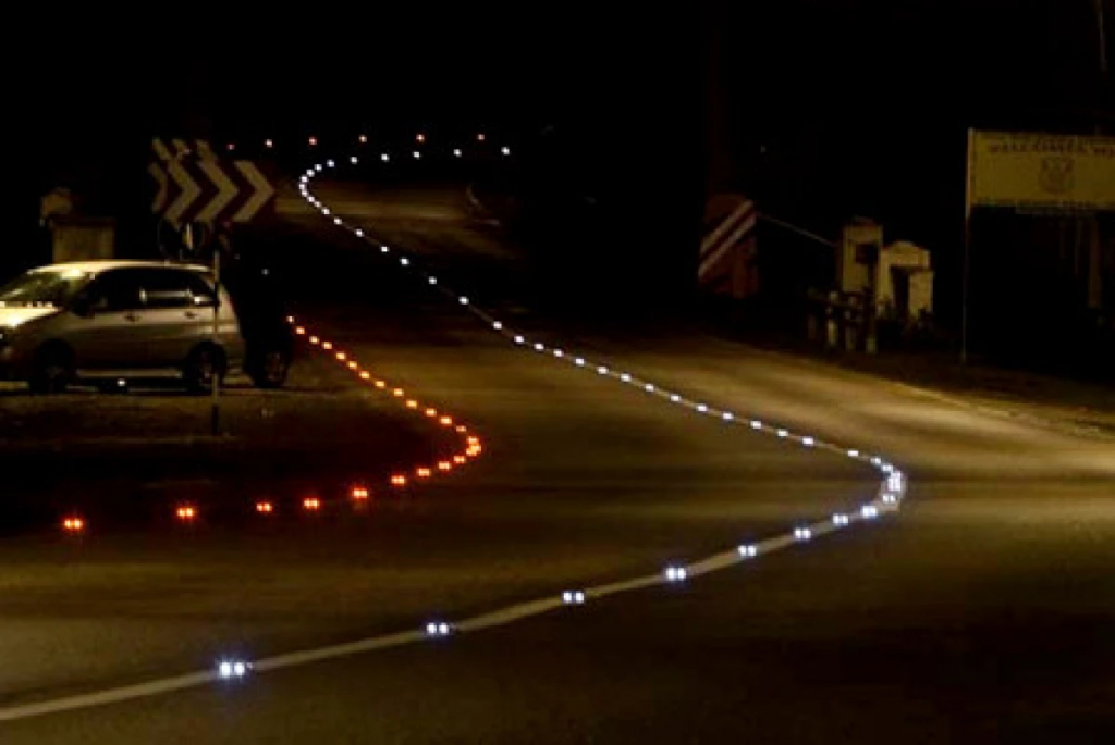 Светящиеся разметки могут появиться на казахстанских трассах