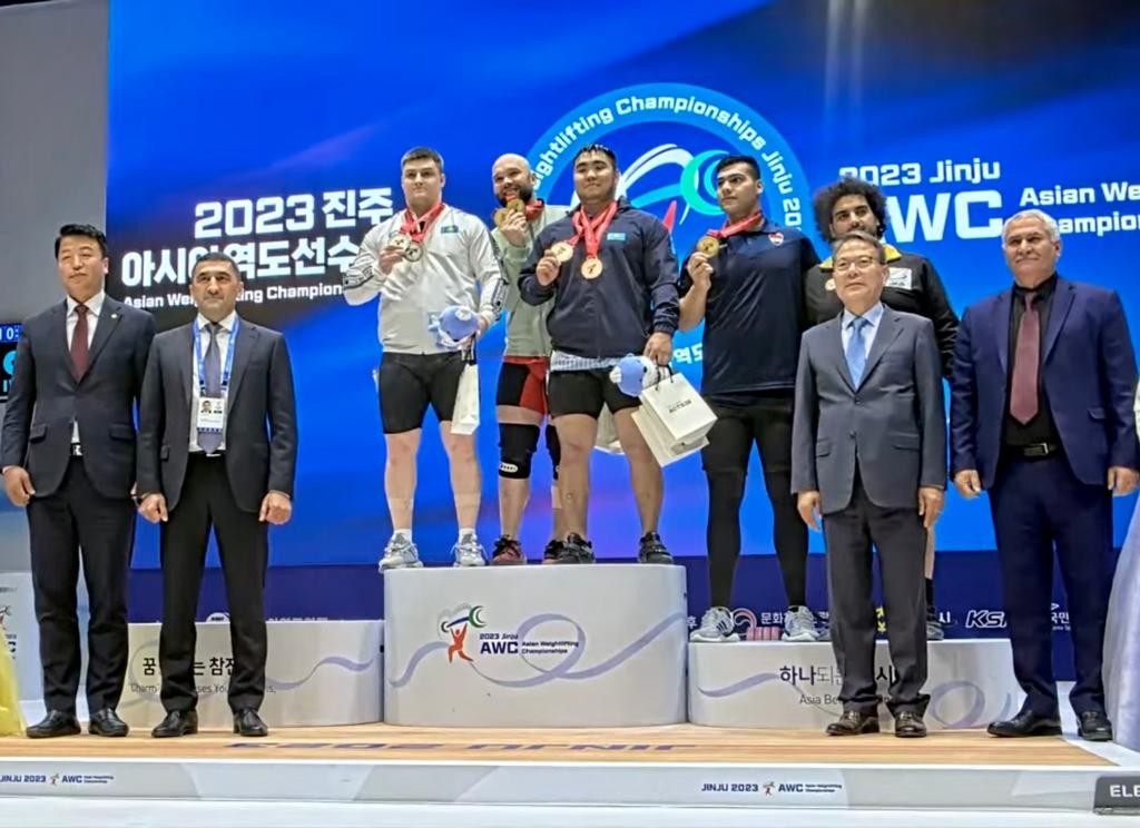 Карагандинские тяжелоатлеты выступили на чемпионате Азии в Южной Корее