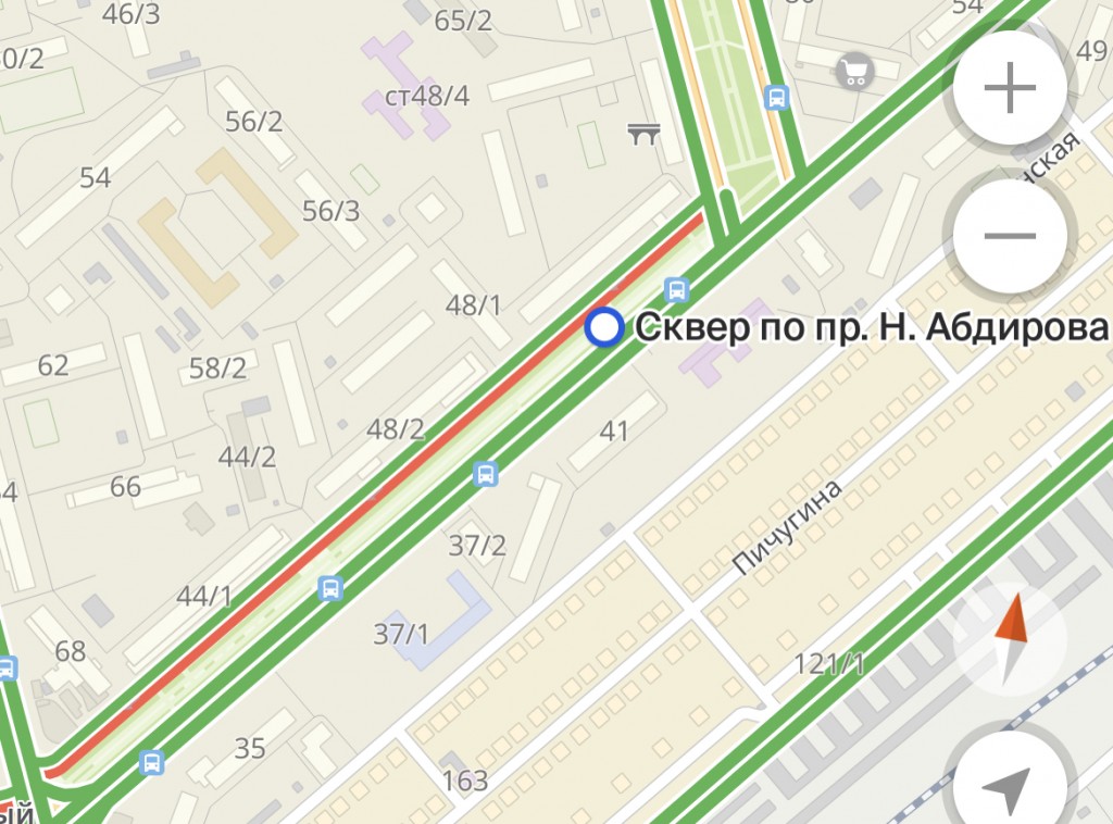 Участок дороги на проспекте Нуркена Абдирова начали ремонтировать в Караганде